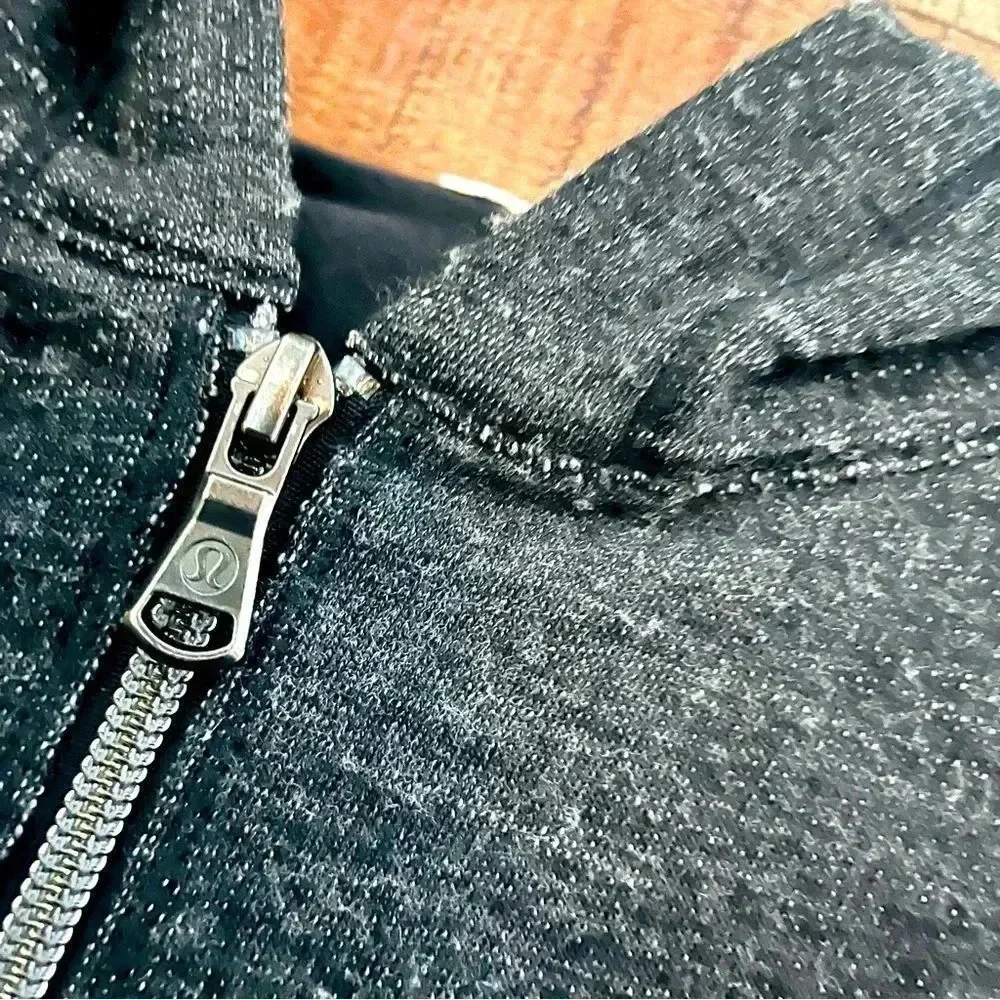 Lululemon Athletica Gray Full Zip Hoodie Jacket
